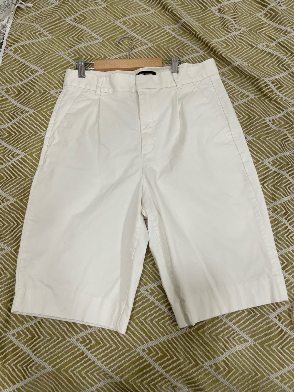Banana Republic High-Waist White Women's Shorts